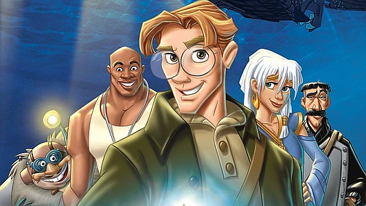 Personagens do filme animado Atlantis O Reino Perdido