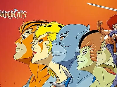 Personagens do desenho famoso antigo ThunderCats