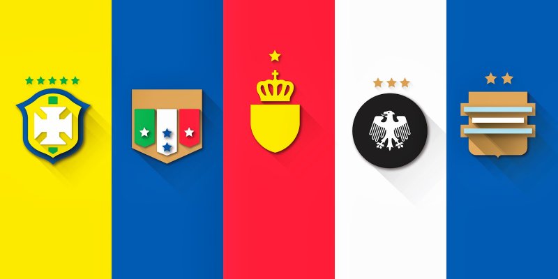 Qual é o escudo dessa seleção?