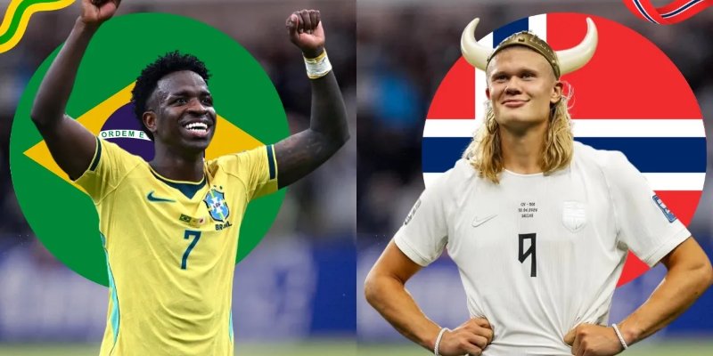 Brasil x Noruega – Copa do Mundo 2026