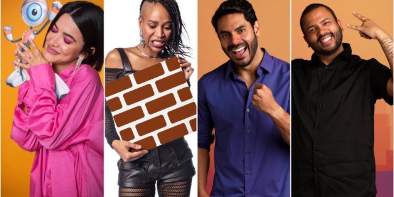 Cantores e cantoras que participaram do grupo camarote no BBB