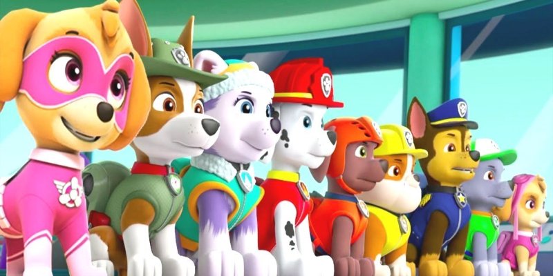 Nome dos Personagens da Patrulha Canina