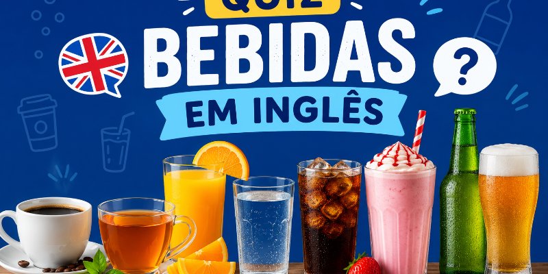 Bebidas em inglês