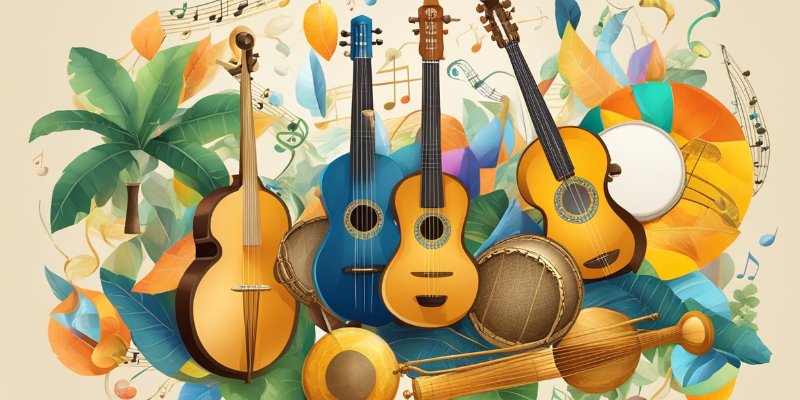 Principais instrumentos da música brasileira