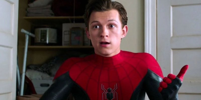 Qual é a celebridade vestida de homem aranha?