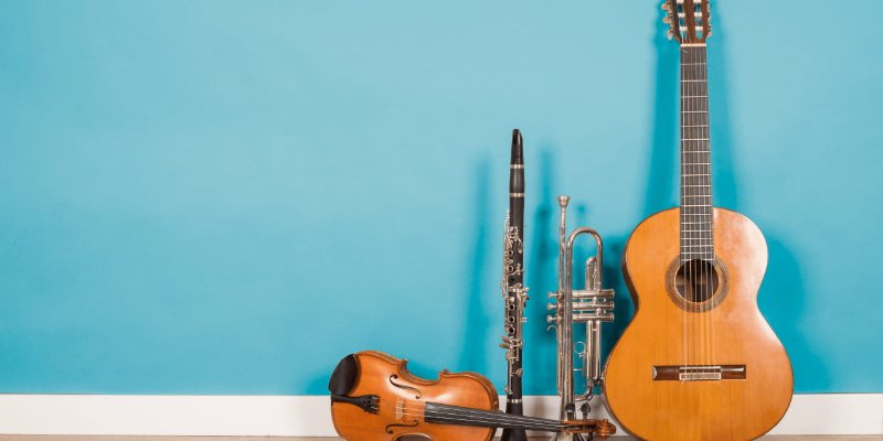 Instrumentos musicais em inglês