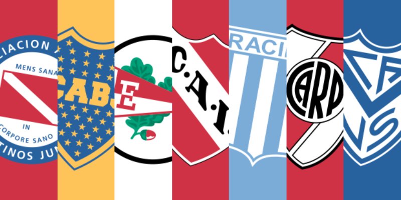 Qual o escudo do time de futebol argentino?