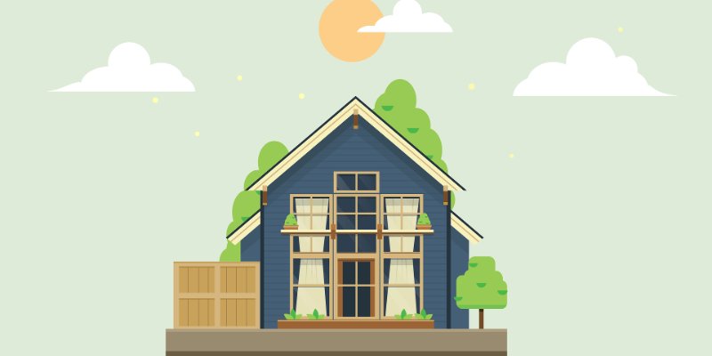 Partes de uma casa em Inglês