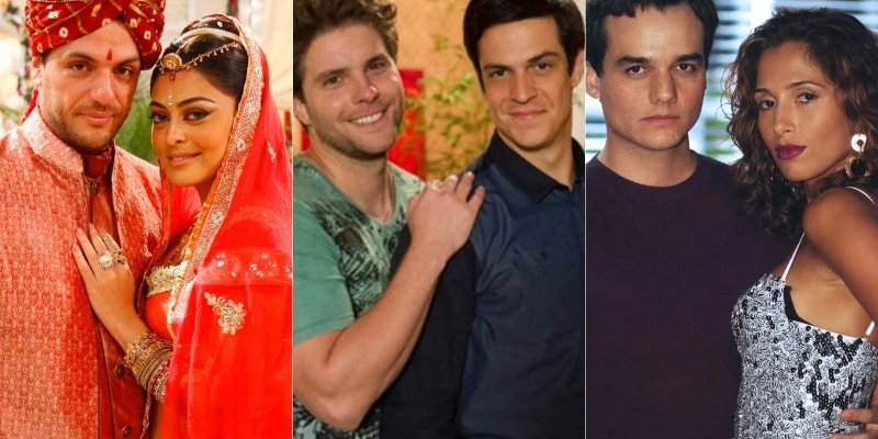 Sabe de qual novela é esse par romântico?